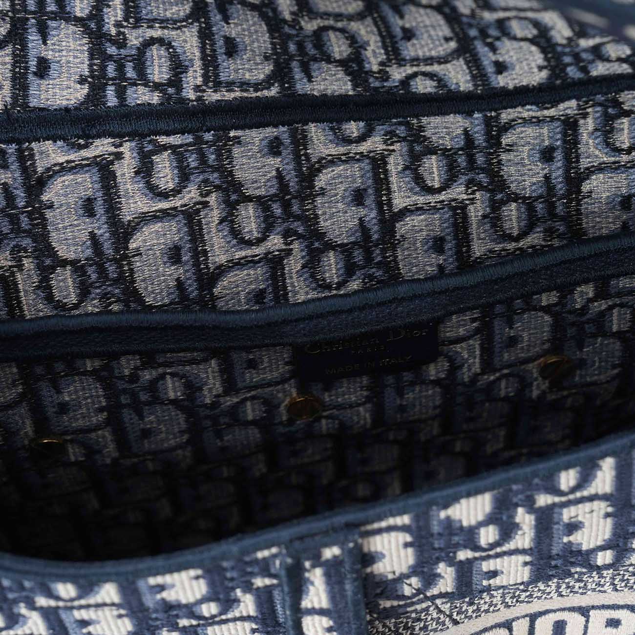 CHRISTIAN DIOR(USED)크리스찬디올 M0446 오블리크 새들백 미듐